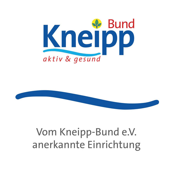 Vom Kneipp Bund e.V. anerkannte Einrichtung